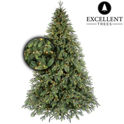 Sapin de Noël Premium Excellent Trees® LED Kalmar 150 cm avec éclairage - 210 lumières