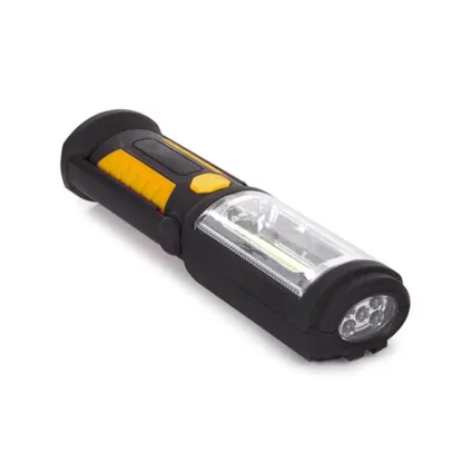 Perel Werklamp op batterijen, met magneet en haak, 3 W 2