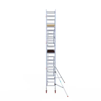 Euroscaffold basic mobile scaffold - Echafaudage professionnel 75x190 cm - Hauteur de travail 7,2 M 3