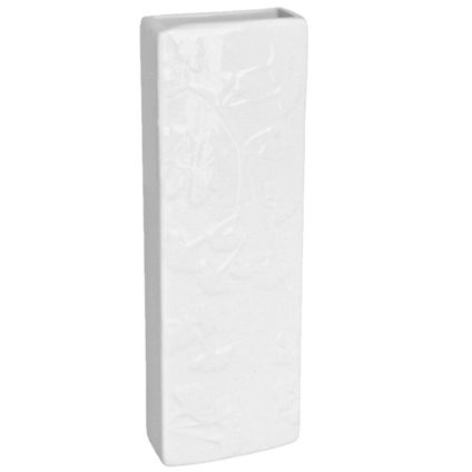 Gerimport Luchtbevochtiger voor radiator - wit - aardewerk - 17,5 cm