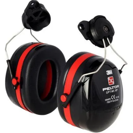 3M™ PELTOR™ Optime™ III coquilles auditives [L+R] avec support de casque - H540P3 - 34dB 2