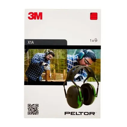 3M™ PELTOR™ gehoorkap met hoofdband - X1A - 27dB 4