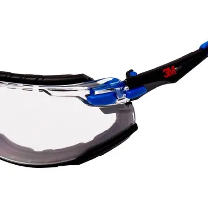 3M™ Solus™ Scotchgard™ condens-/kraswerende veiligheidsbril - S1101SGAFKT-EU - transparant 4