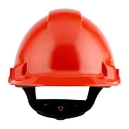 3M™ Casque de sécurité ventilé avec Uvicator™ - réglage à cliquet - rouge - G3000NUV-RD 3