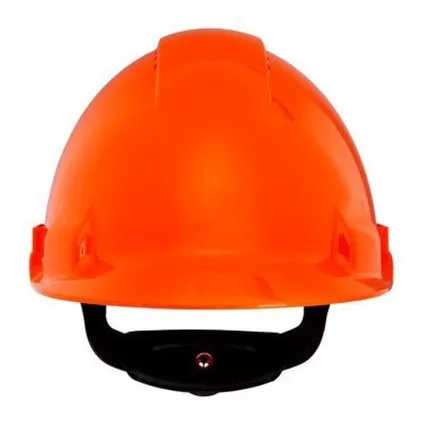 3M™ casque de sécurité ventilé avec Uvicator™ - réglage à cliquet - orange - G3000NUV-OR 2