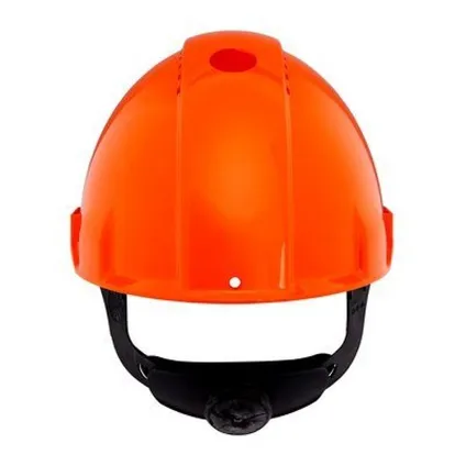 3M™ casque de sécurité ventilé avec Uvicator™ - réglage à cliquet - orange - G3000NUV-OR 3