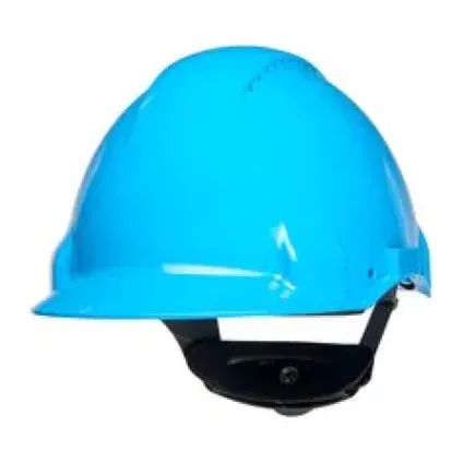 3M™ casque de sécurité ventilé avec Uvicator™ - réglage à cliquet - bleu - G3000NUV-BB