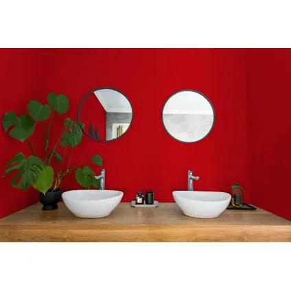 Peinture de salle de bain Decoverf, rouge rubis 4L 2