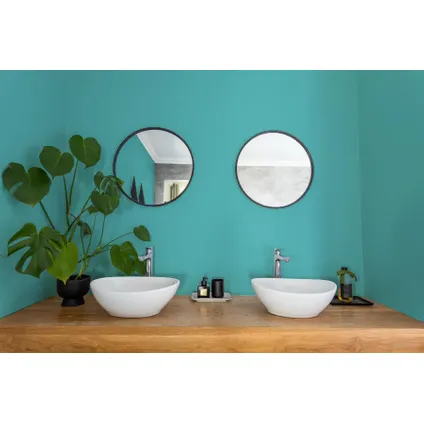 Peinture de salle de bain Decoverf, bleu tropical 4L 2