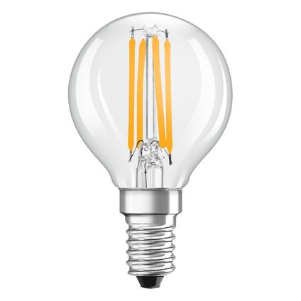 Osram ledfilamentlamp Superstar Classic P dimbaar warm wit E14 2,5W