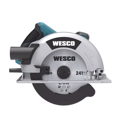 Scie circulaire Wesco WS3455 1400W 190mm