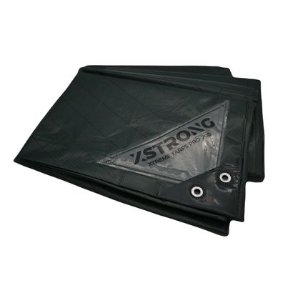 Bâche XstrongPro 200 Vert 8x10 - 100% Imperméable - Qualité industrielle
