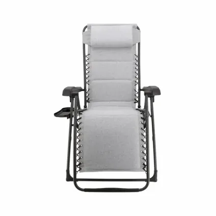 Travellife Bloomingdale fauteuil relax gris 3