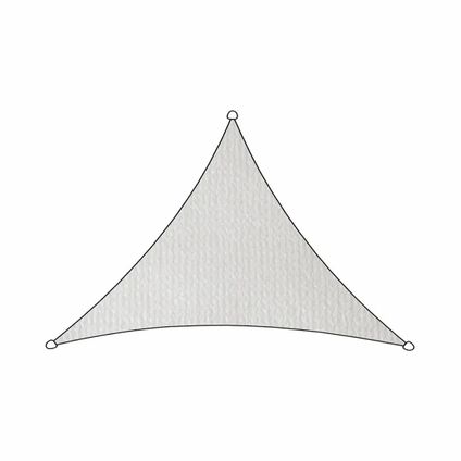 Livin' outdoor toile d'ombrage Iseo HDPE triangle 3x2,5x2,5m blanc