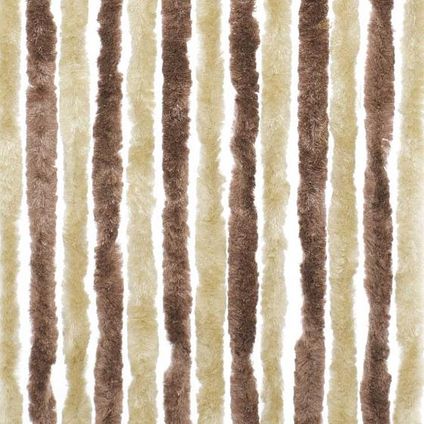 Travellife Chenille vliegengordijn bruin/beige 56x185cm