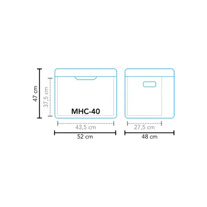 Mestic glacière hybride portable MHC-40 AC/DC 8