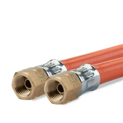 Gimeg tuy de gaz PVC 1/4 inch gauche femalle X 1/4 inch gauche femalle 3m