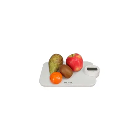 Perel Balance de cuisine, numérique, max. 5 kg, Blanc, ABS, 250 mm x 32 mm x 182 mm 4