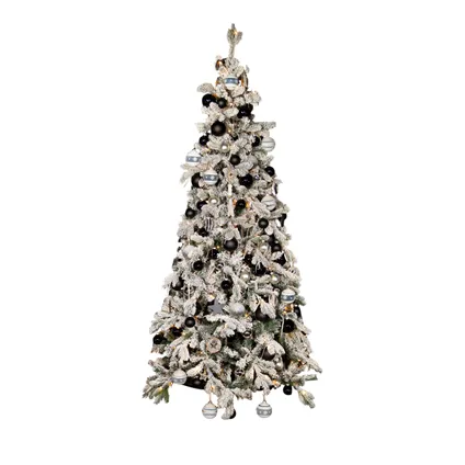 Excellent Trees® LED Varberg Green 150 cm Kerstboom met Sneeuw en Verlichting 6