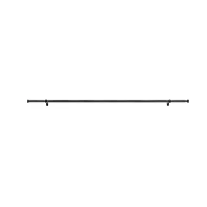 ACAZA - Tringle à rideaux extensible pour rideaux - Tringle de 125-240 cm - Noir 3