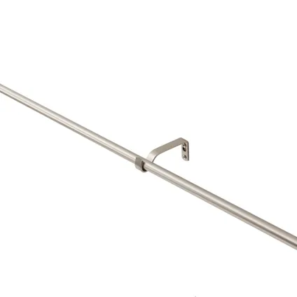ACAZA - Uitschuifbare Gordijnroede - Stang van 250-360 cm - Zilver 4