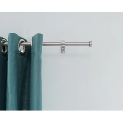 ACAZA - Tringle à rideau extensible pour rideau - Tringle de 90-170 cm - Argenté 3