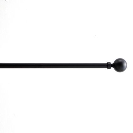 ACAZA - Uitschuifbare Gordijnroede - Stang van 90-170 cm - Zwart