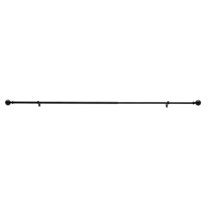 ACAZA - Tringle à rideaux extensible - Tringle de 90-170 cm - Noir 6