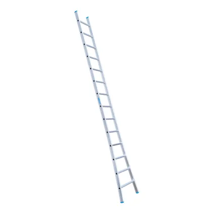 Eurostairs enkele uitgebogen ladder - Lichtgewicht met 1x14 sporten 3