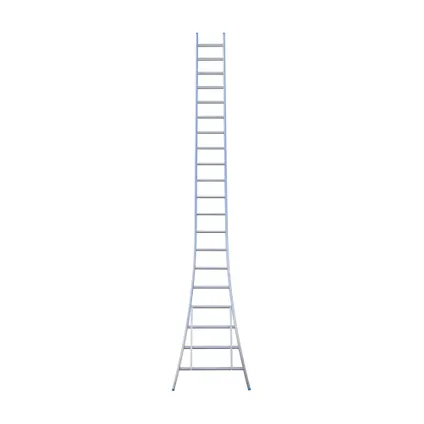 Eurostairs enkele uitgebogen ladder - Lichtgewicht met 1x20 sporten 2