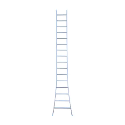 Eurostairs enkele uitgebogen ladder - Lichtgewicht met 1x16 sporten 2