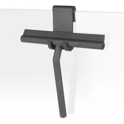 EAVY Douchewisser Zwart met Ophangsysteem - Raamwisser - Silicone - 21cm x 16cm 3