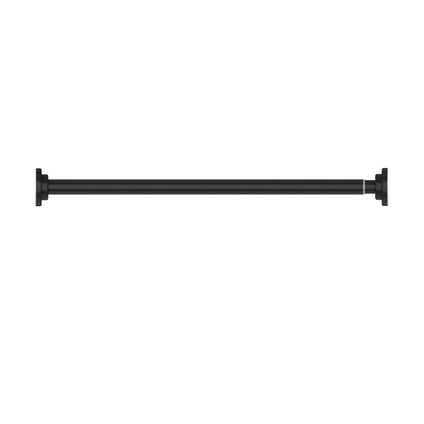 Jeemsie - Douchestang Uitschuifbaar - Zwart - 66 cm tot 99 cm - Universeel
