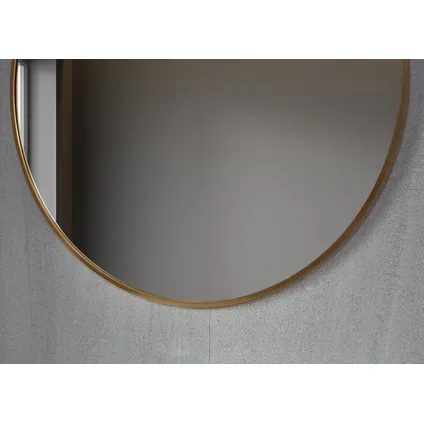 Bella Mirror - Spiegel rond 80 cm met gouden frame 2