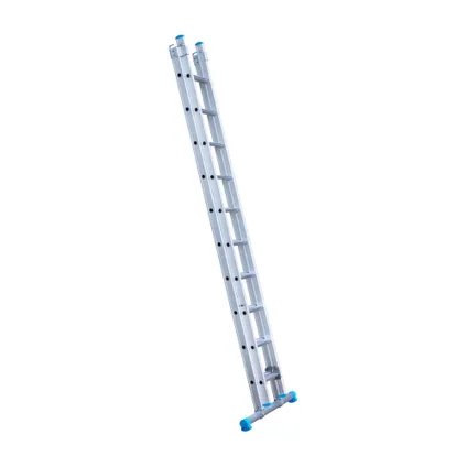 Eurostairs rechte Reform ladder - Tweedelige ladder met 2x10 sporten 4