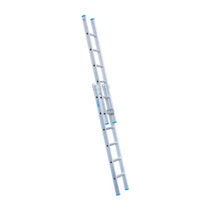 Eurostairs rechte Reform ladder - Tweedelige ladder met 2x6 sporten 2