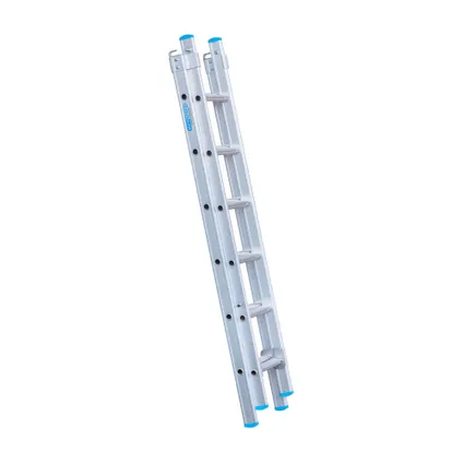Eurostairs rechte Reform ladder - Tweedelige ladder met 2x6 sporten 4