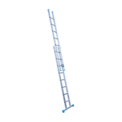 Eurostairs rechte Reform ladder - Tweedelige ladder met 2x8 sporten 3