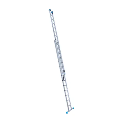 Eurostairs rechte Reform ladder - Tweedelige ladder met 2x14 sporten 3