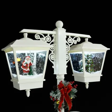 vidaXL Lampadaire avec Père Noël Blanc et rouge 81x40x188 cm PVC 7