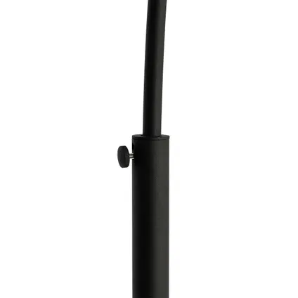 QAZQA Oosterse booglamp zwart bamboe - Pua 9