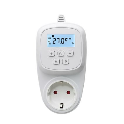 QH-02TP - Plug-in stopcontact Thermostaat