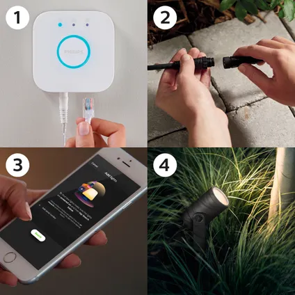 Philips Hue Lily Spots Starterkit White & Color Ambiance 9