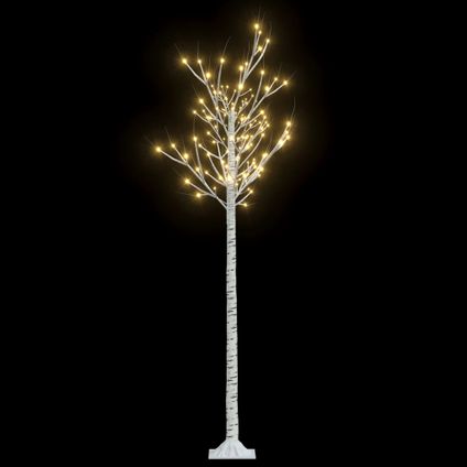 vidaXL Kerstboom wilg met 180 warmwitte LED's binnen en buiten
