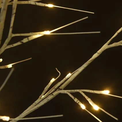 vidaXL Kerstboom wilg met 180 warmwitte LED's binnen en buiten 4