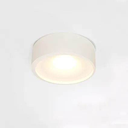 Artdelight plafondlamp Orlando Ø 14cm wit