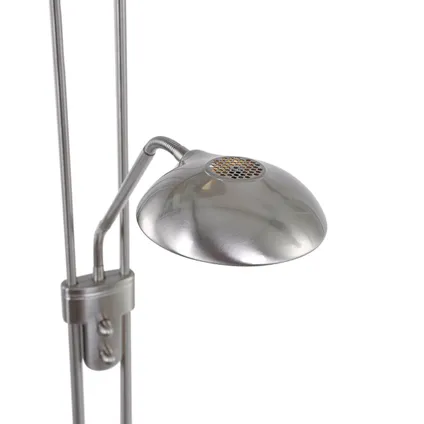 Mexlite vloerlamp Biron H 180cm dim mat chroom 8