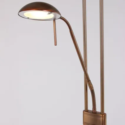 Mexlite vloerlamp Biron H 180cm dim brons 7