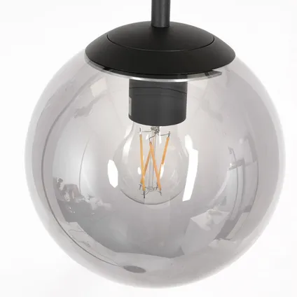 Steinhauer vloerlamp bollique H 149cm 3325 zwart 3