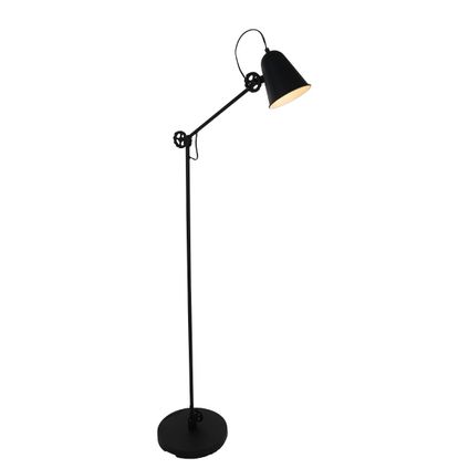 Anne Light and home lampadaire Dolphin - noir - métal - 28 cm - E27 (grande raccord) - 1325ZW